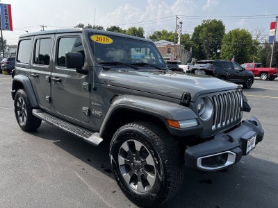 2018 Jeep Wrangler Unlimited Sahara 4x4
