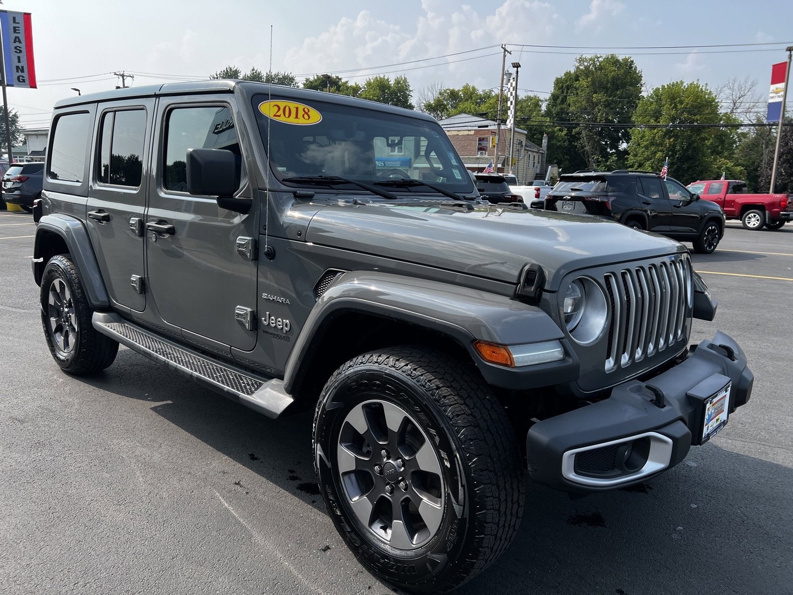 2018 Jeep Wrangler Unlimited Sahara 4x4